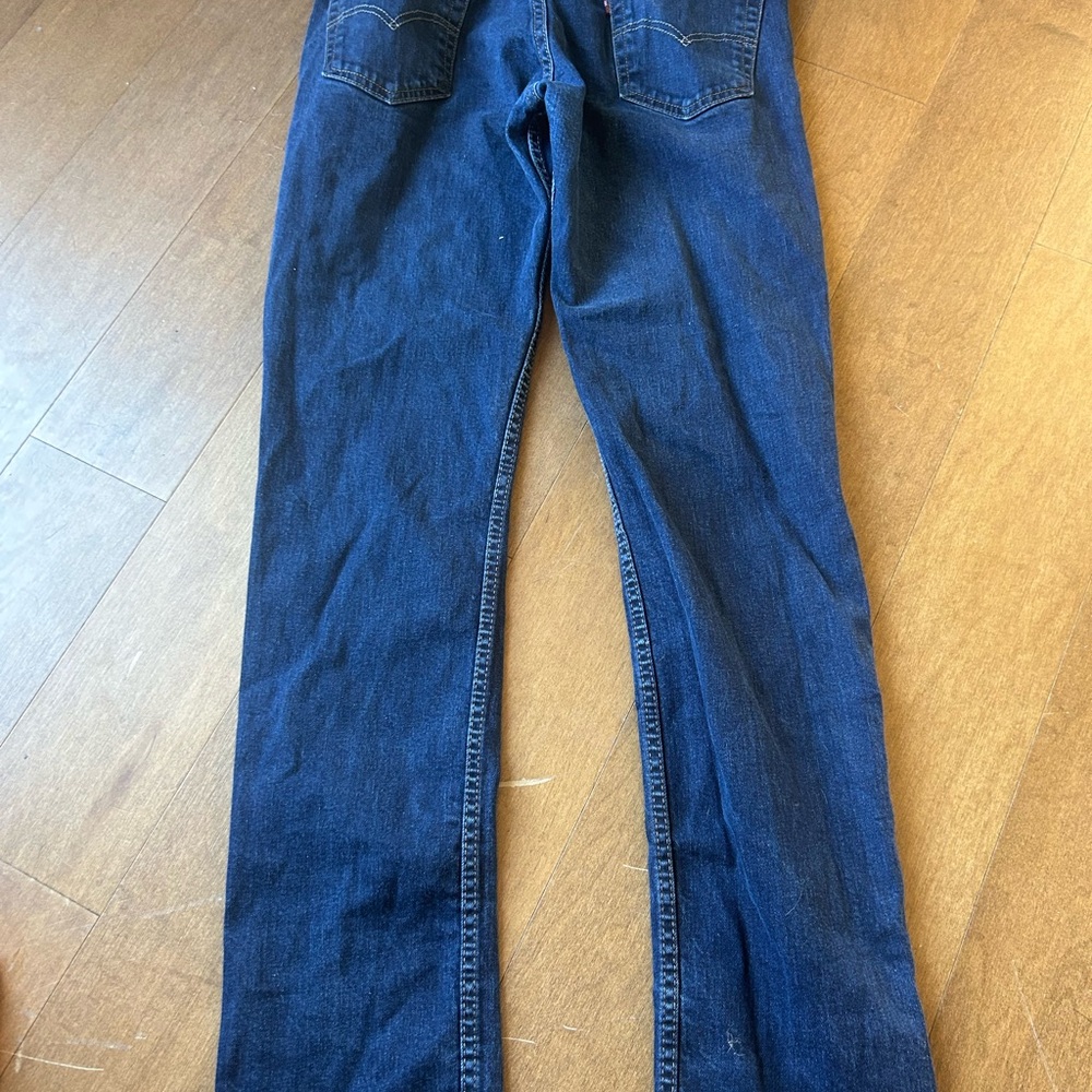 Levi's 511 Men's Blue Jeans 33x34 - Picture 5 of 7